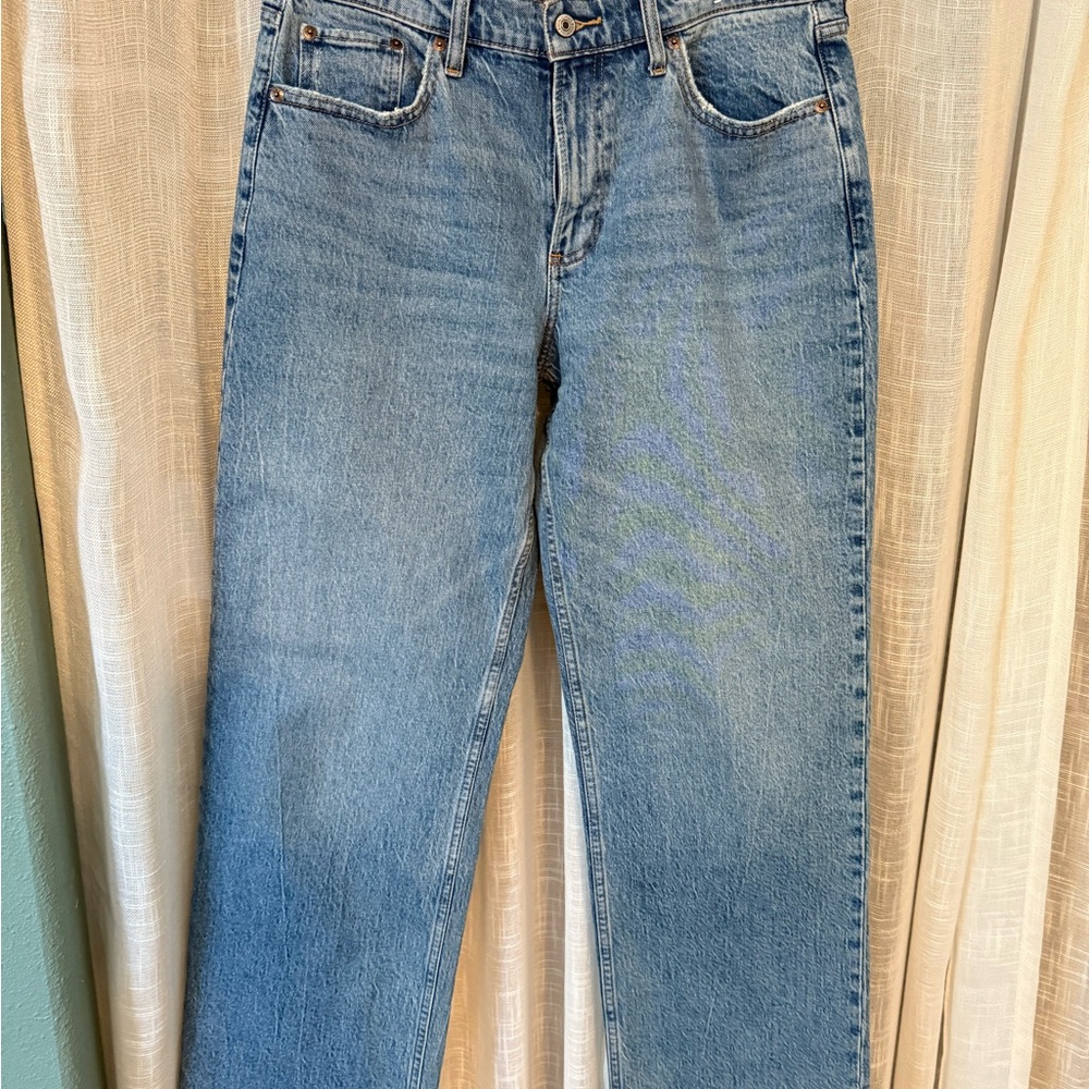 Abercrombie & Fitch Light Blue Straight Jeans